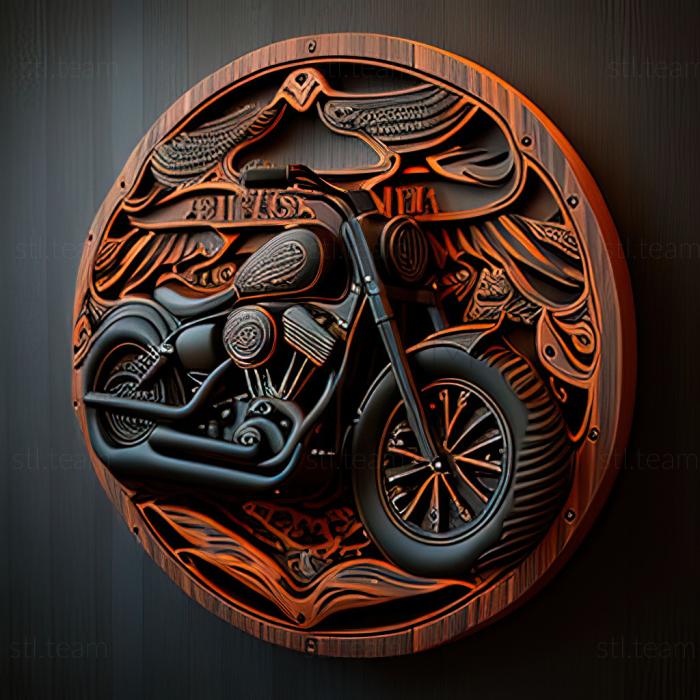 3D модель Harley Davidson Iron 1200 (STL)